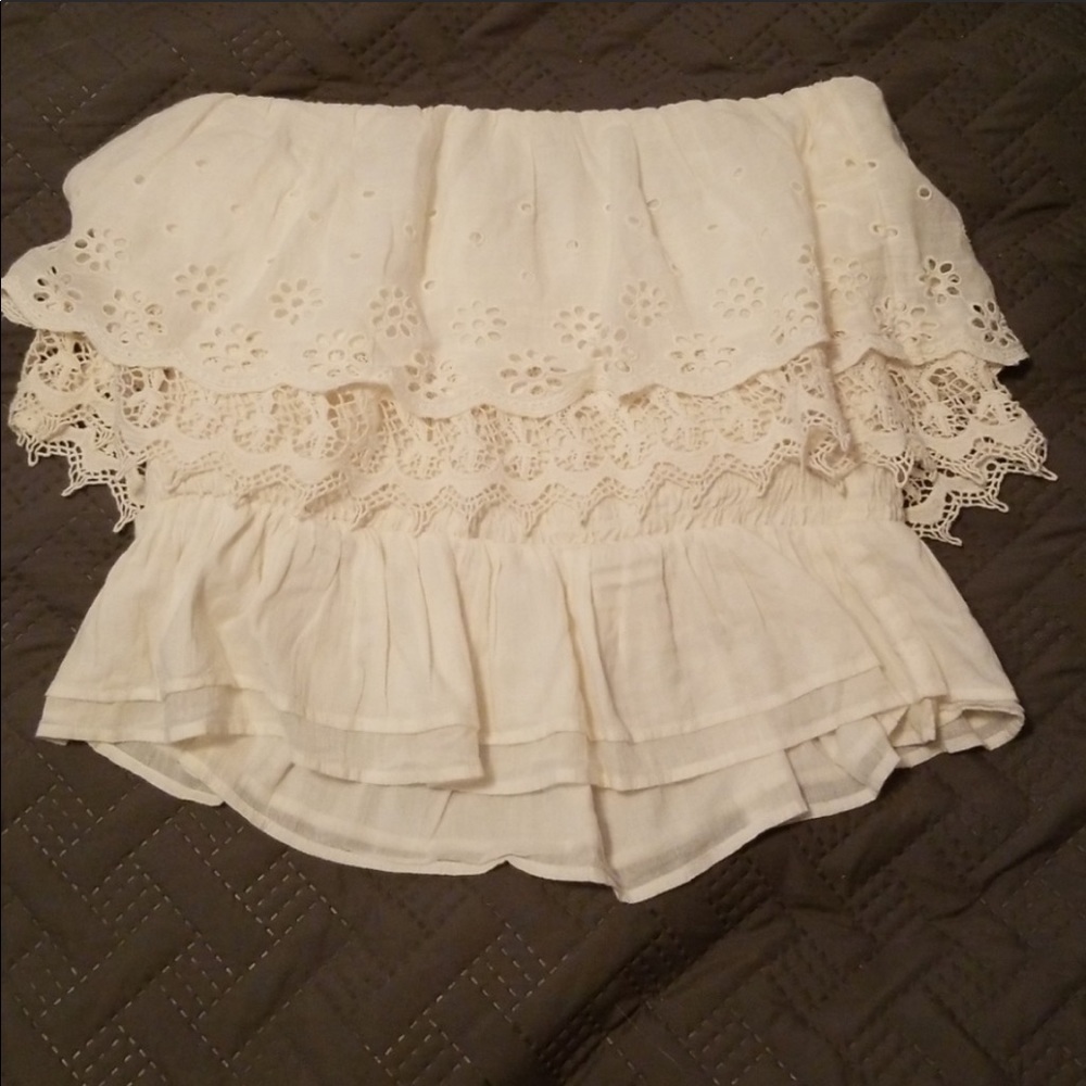 American Eagle Crochet Tube Top